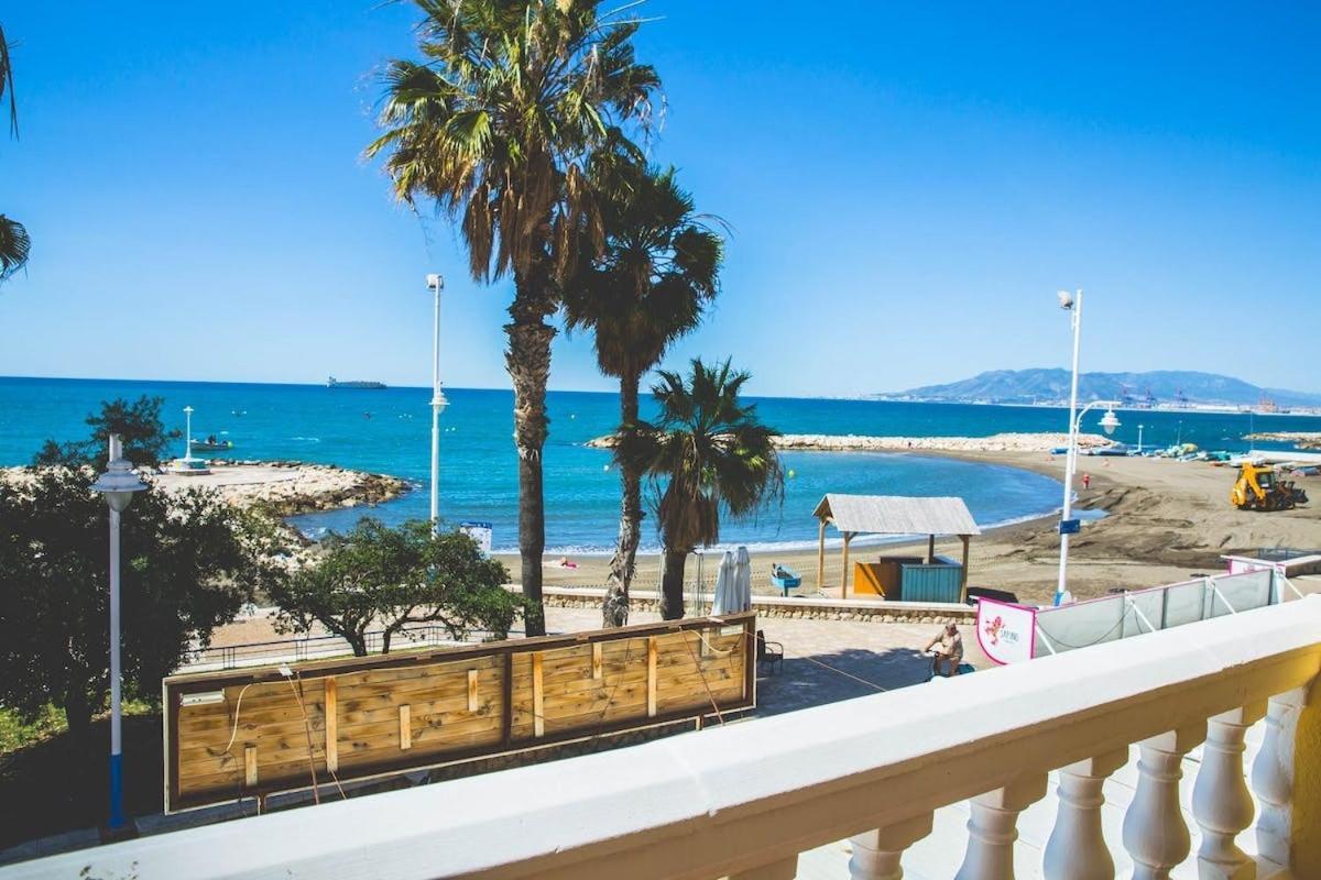 Apartamento Con Vistas Al Mar En Pedregalejo Playa Málaga Eksteriør bilde